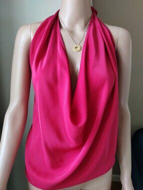 Emerson Thorpe Silk Halter Neck Top